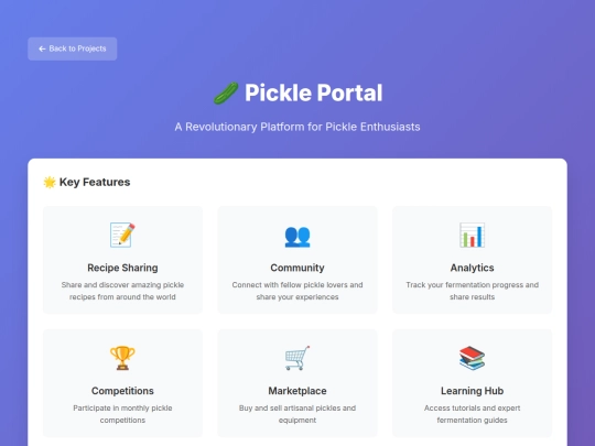 pickle-portal screenshot