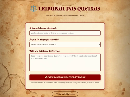 atividade04/paginas/sub-paginas/reclamacoes screenshot