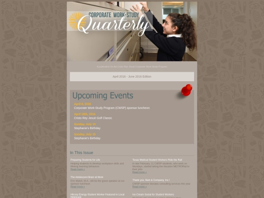 CWSP-Quarterly/template screenshot