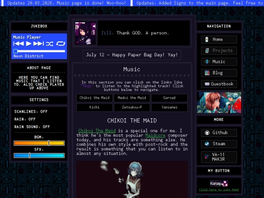 music screenshot