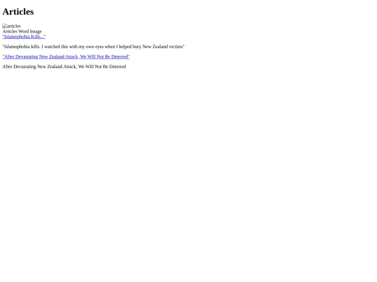 articles screenshot