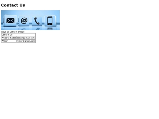 contact screenshot