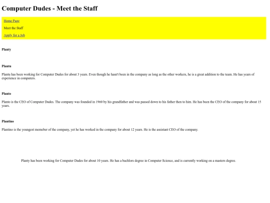 staff screenshot