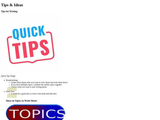 tips screenshot