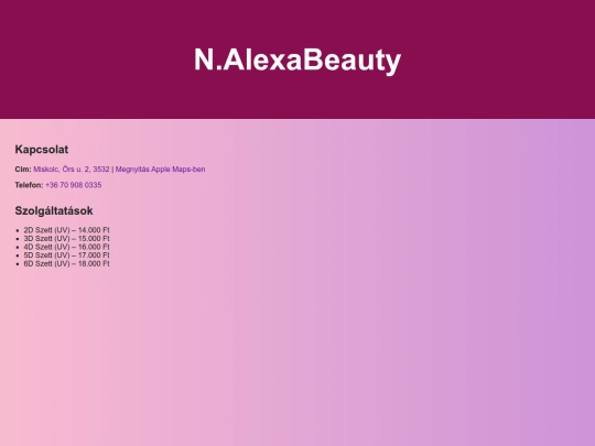 N.AlexaBeauty/nalexa_project screenshot