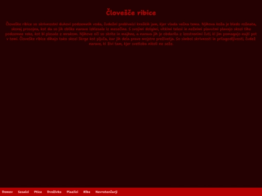 dvozivke/cloveska_ribica screenshot