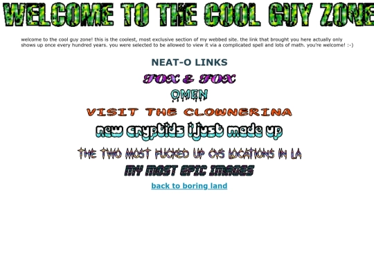 coolguyzoneDRAFT screenshot