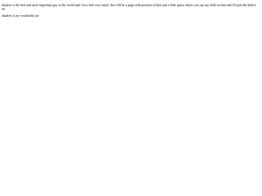 important/sayhellotoshadow screenshot