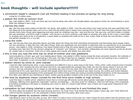 writing/bookthoughts screenshot