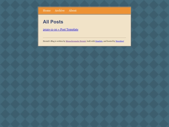 archive screenshot