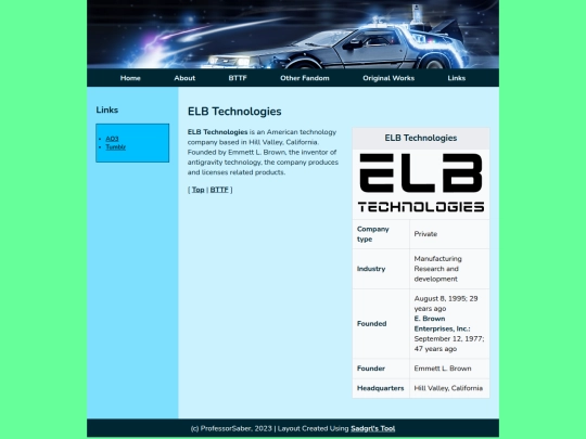 bttf/elbt screenshot