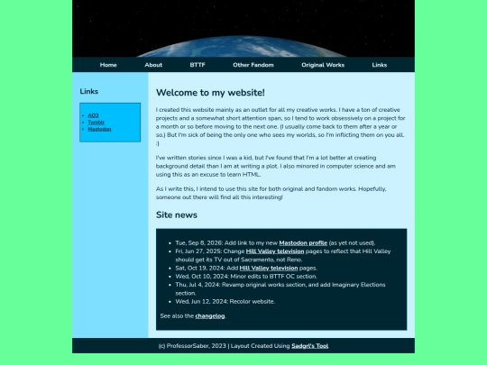 index screenshot
