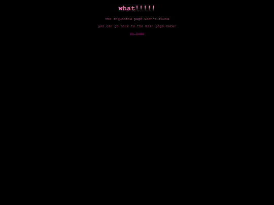 not_found screenshot