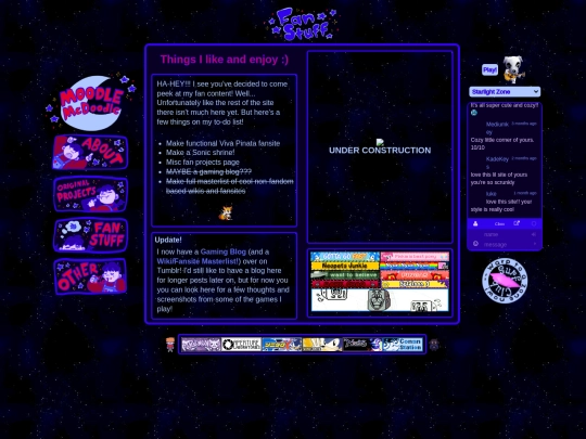 fanstuff screenshot