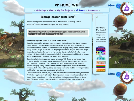 vp screenshot