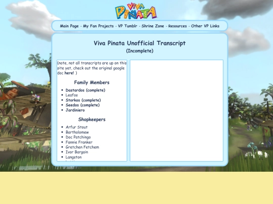 vp/vptranscript screenshot