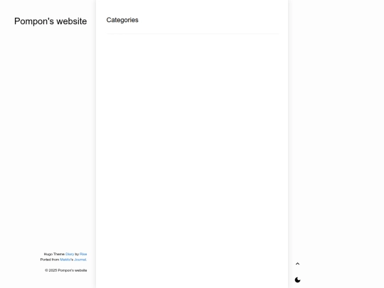 categories screenshot