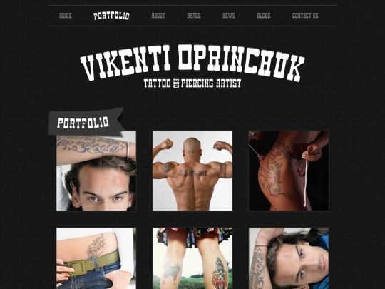 portfolio screenshot