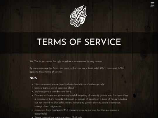 tos screenshot