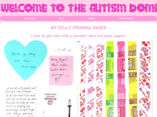 journal screenshot
