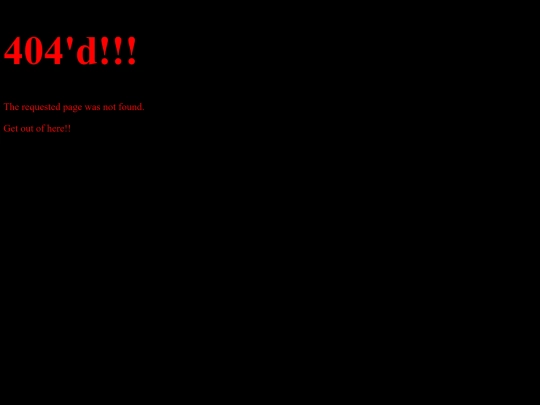 not_found screenshot