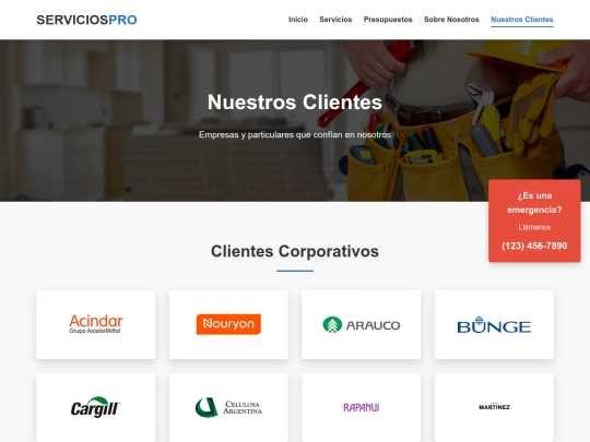 tpfinal/clientes screenshot