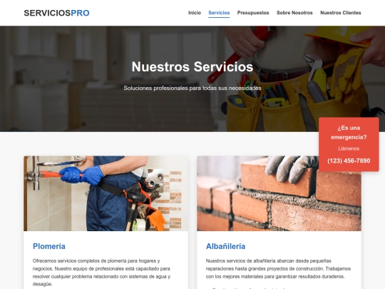 tpfinal/servicios screenshot