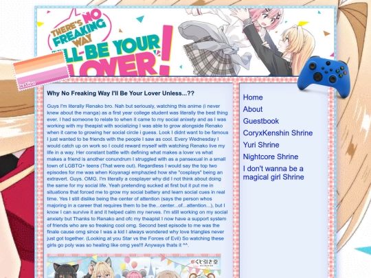 Personal screenshot