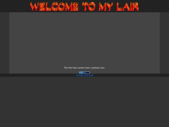 Credits screenshot