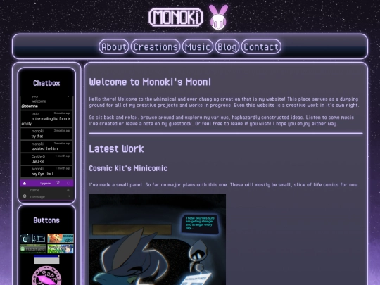 aerosite/fhomepage screenshot