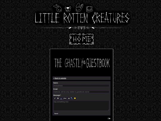 lrc/guestbook screenshot