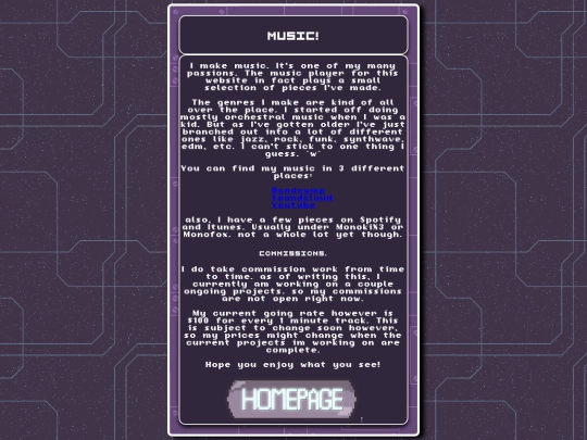 music screenshot
