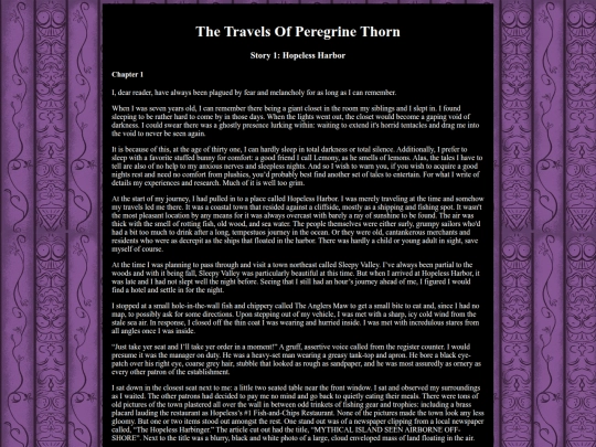 peregrine/hopeless-1 screenshot