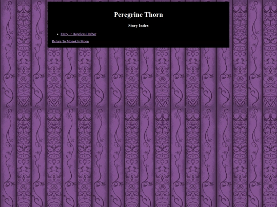 peregrine/pthornindex screenshot