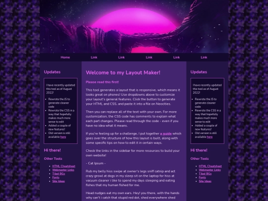 testlayout screenshot
