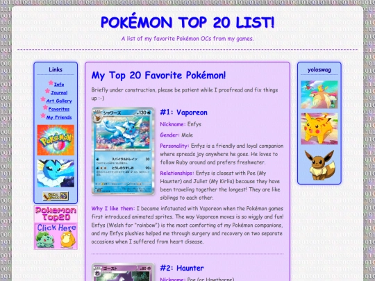 pokemontop20 screenshot