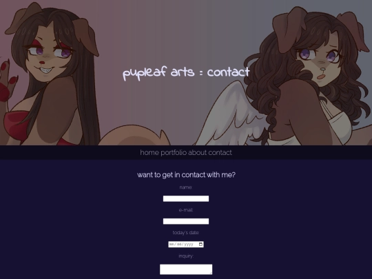 contact screenshot