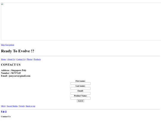 contactus screenshot