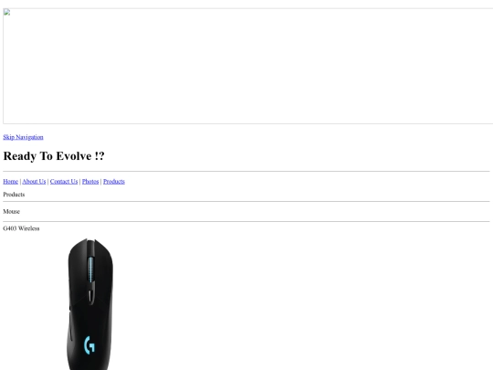 products screenshot