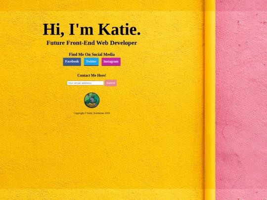 splash-page screenshot