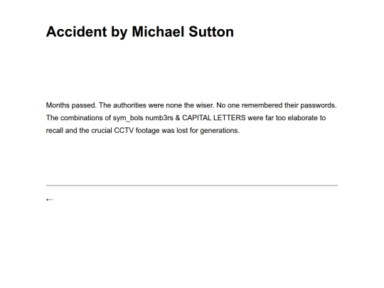 accident-by-michael-sutton screenshot