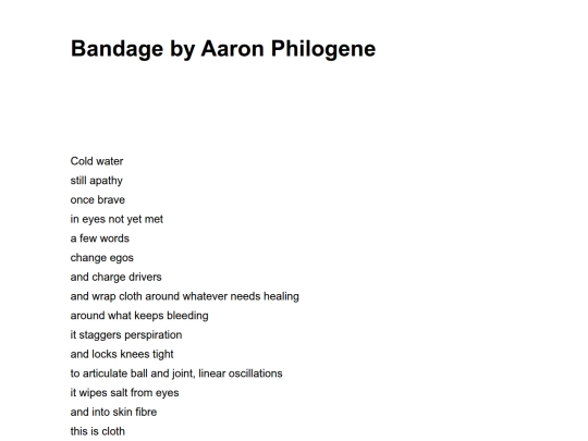 bandage-by-aaron-philogene screenshot