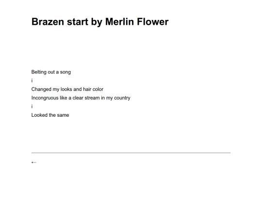 brazen-start-by-merlin-flower screenshot