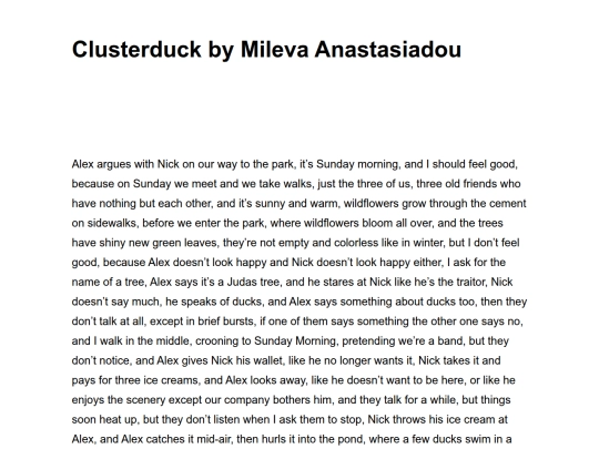 clusterduck-by-mileva-anastasiadou screenshot