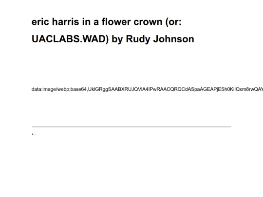 eric-harris-in-a-flower-crown-by-rudy-johnson screenshot