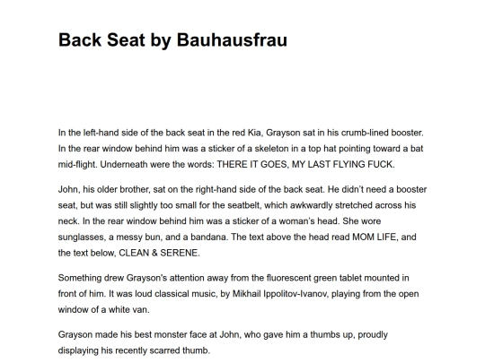 farewell-by-bauhausfrau screenshot