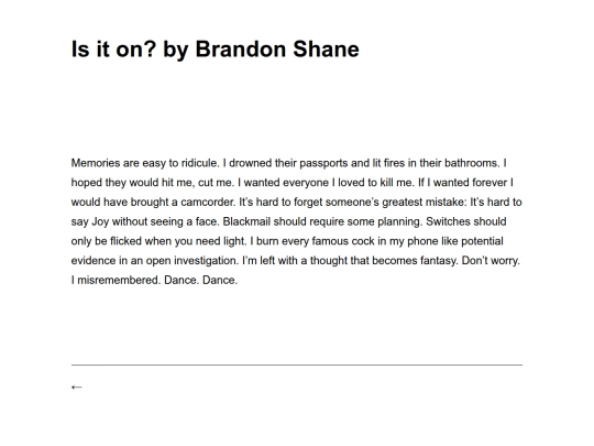 is-it-on-by-brandon-shane screenshot