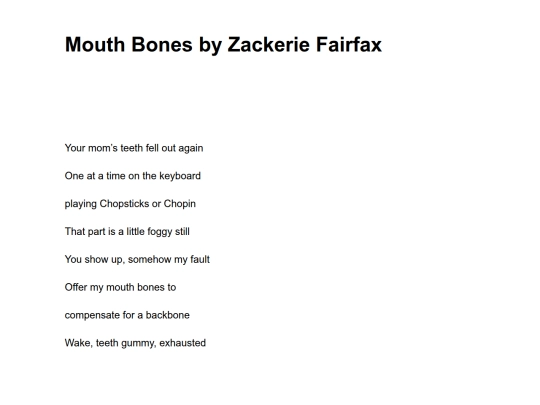mouth-bones-by-zackerie-fairfax screenshot