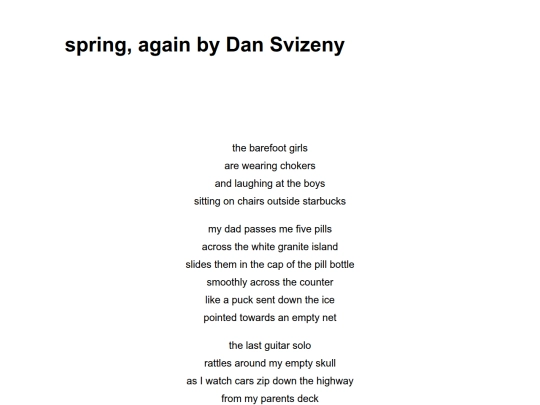 spring-again-by-dan-svizeny screenshot