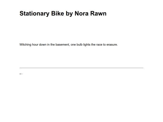 stationairy-bike-by-nora-rawn screenshot